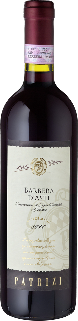 Barbera d'Asti Patrizi, DOCG, 2010