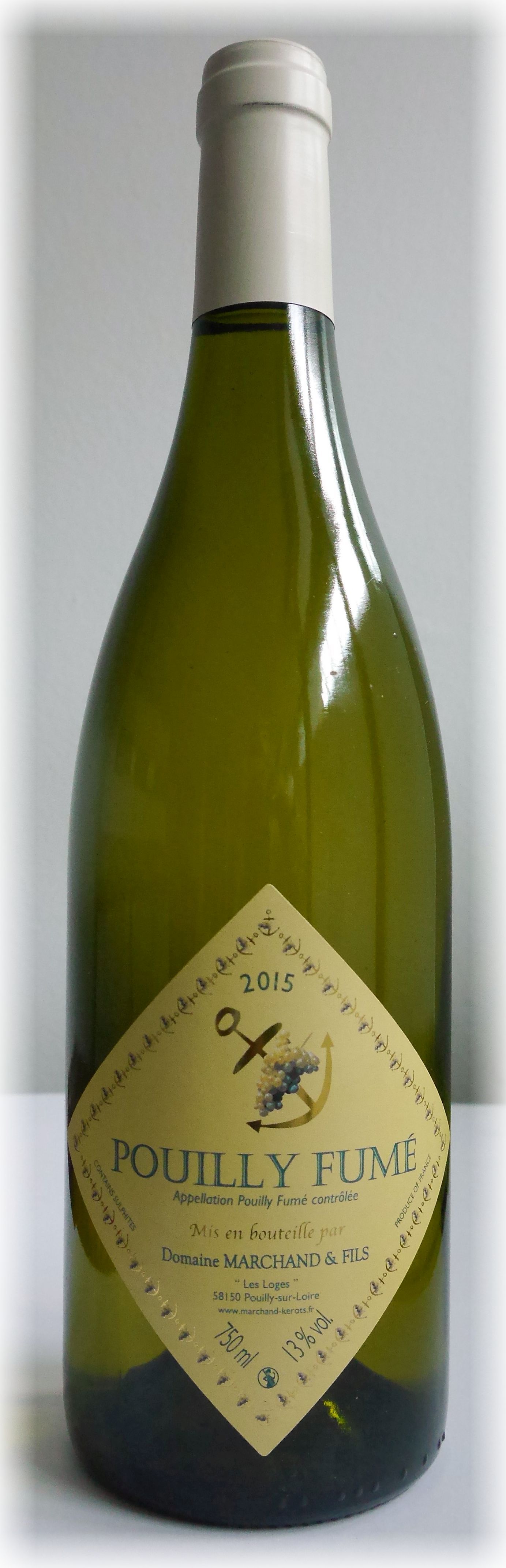 Pouilly Fumé Marchand blanc 2015 "Tradition"