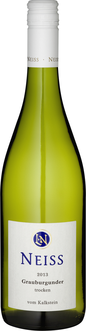 Grauburgunder, QbA, trocken "vom Kalkstein" 2013