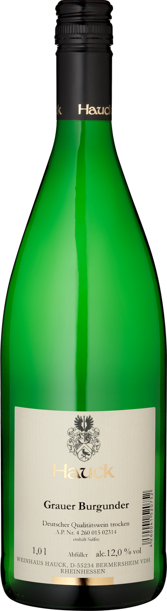 Grauburgunder Hauck 1,0l, 2014
