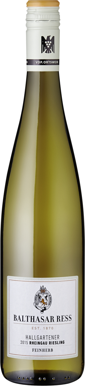 Hallgartner Riesling feinherb, 2015