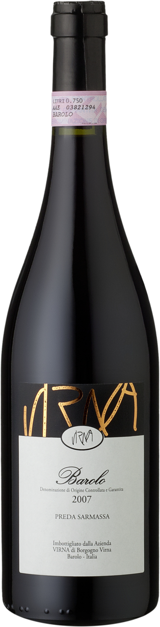Barolo DOCG, "Preda Sarmassa", Virna Borgogno 2007