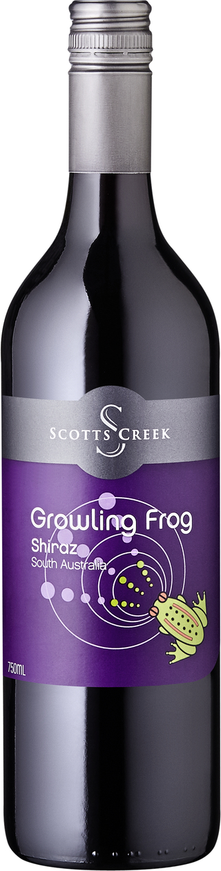 Shiraz "growling frog", trocken,  2016