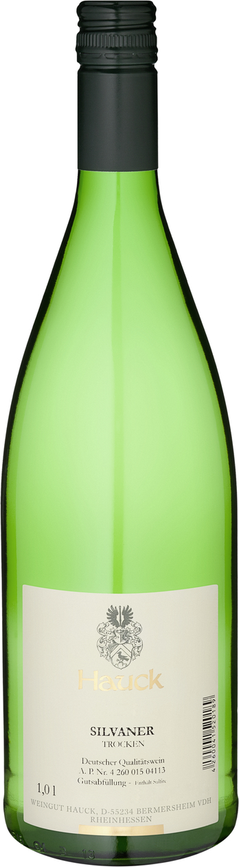 KISTE Silvaner, Hauck, trocken, 1 Liter, 2014